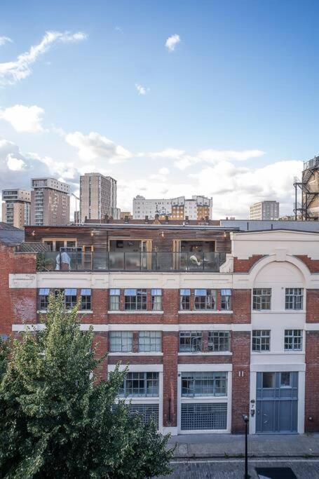 Apartament Penthouse At The Old Tea Factory Londyn Zewnętrze zdjęcie